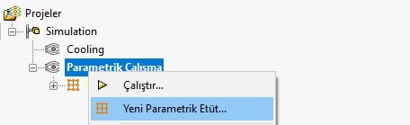 SOLIDWORKS Flow Simulation ile Parametrik Etütler parametrik etutler 1